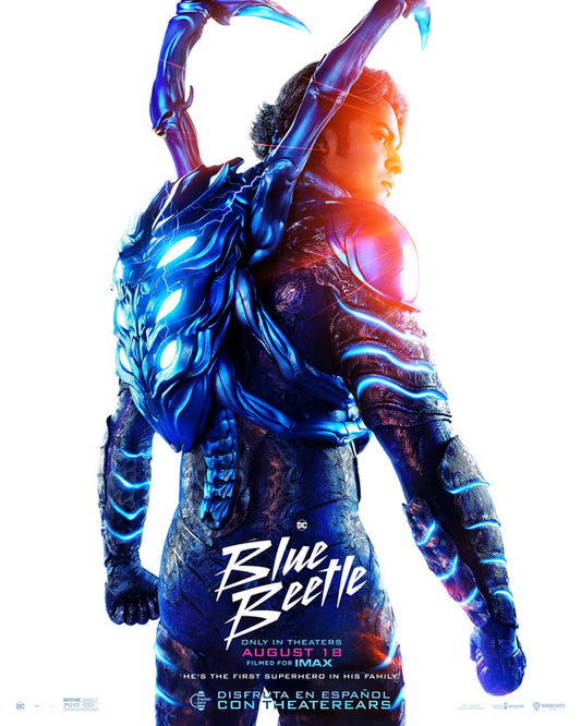1000 piece jigsaw puzzle for the movie poster: Blue Beetle (2023) ver5