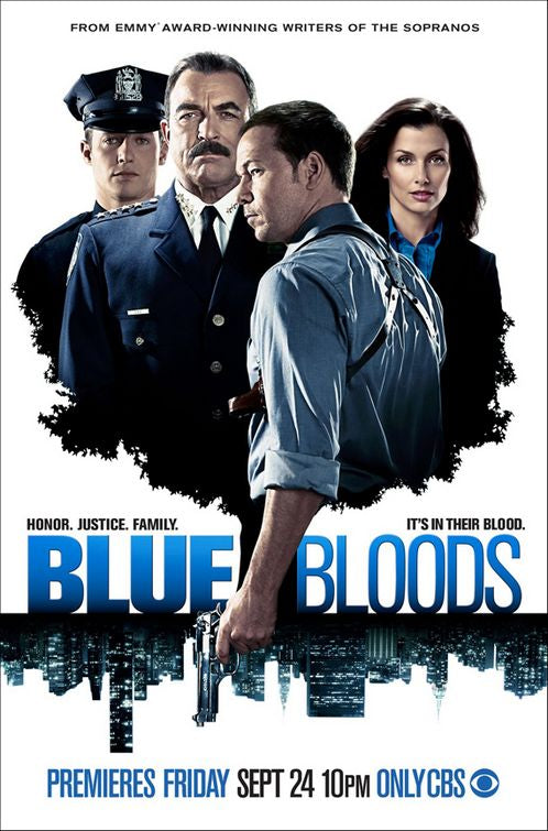 1000 piece jigsaw puzzle for tv poster: Blue Bloods