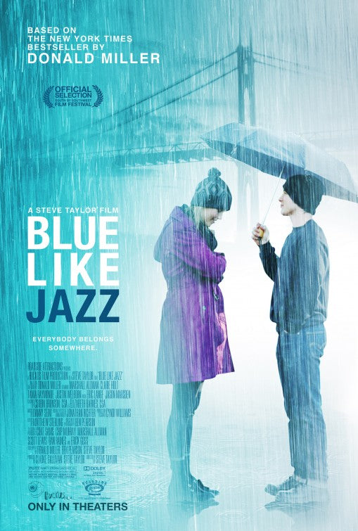 1000 piece jigsaw puzzle for the movie poster: Blue Like Jazz (2012)