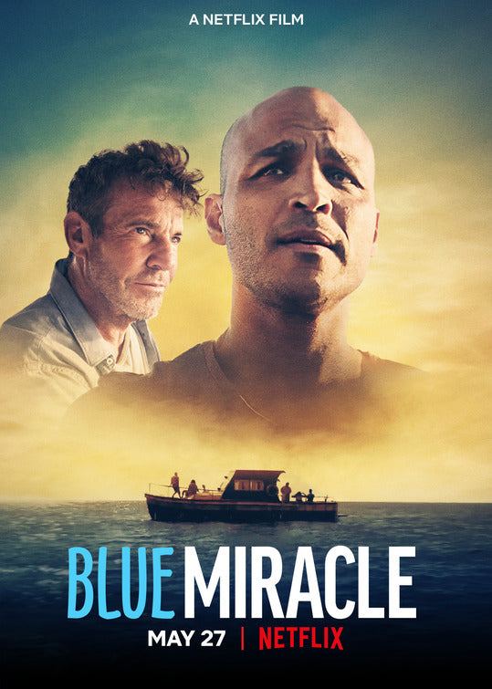 1000 piece jigsaw puzzle for the movie poster: Blue Miracle (2021)