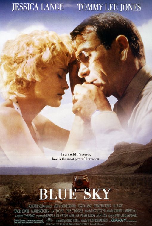 the movie poster: Blue Sky (1994)