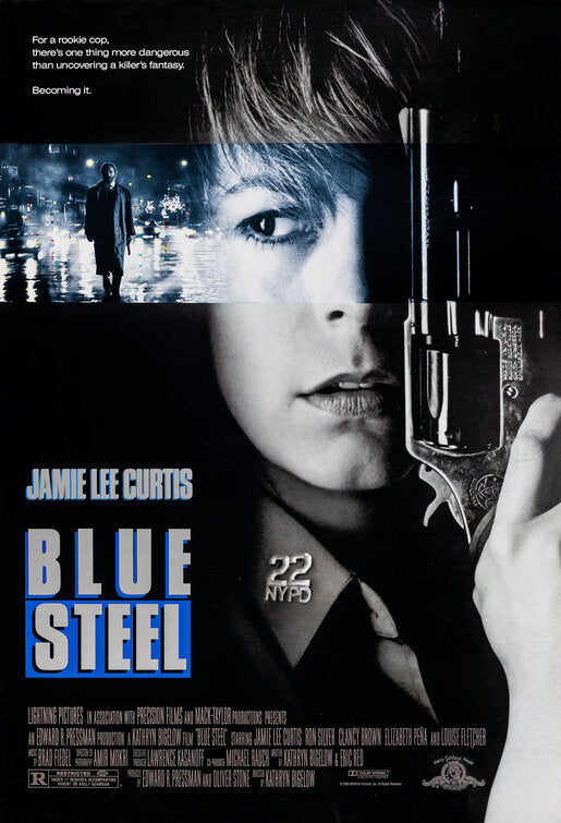 the movie poster: Blue Steel (1990)