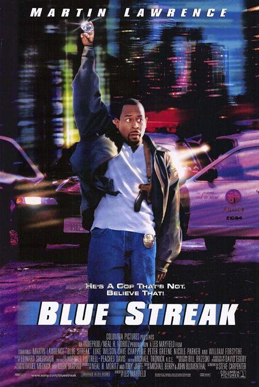 the movie poster: Blue Streak (1999)