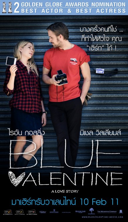 1000 piece jigsaw puzzle for the movie poster: Blue Valentine (2010) ver4