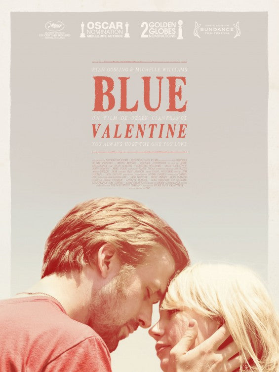 1000 piece jigsaw puzzle for the movie poster: Blue Valentine (2010) ver7