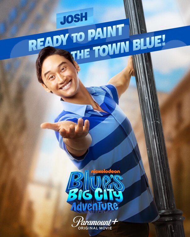1000 piece jigsaw puzzle for the movie poster: Blue's Big City Adventure (2022) ver4