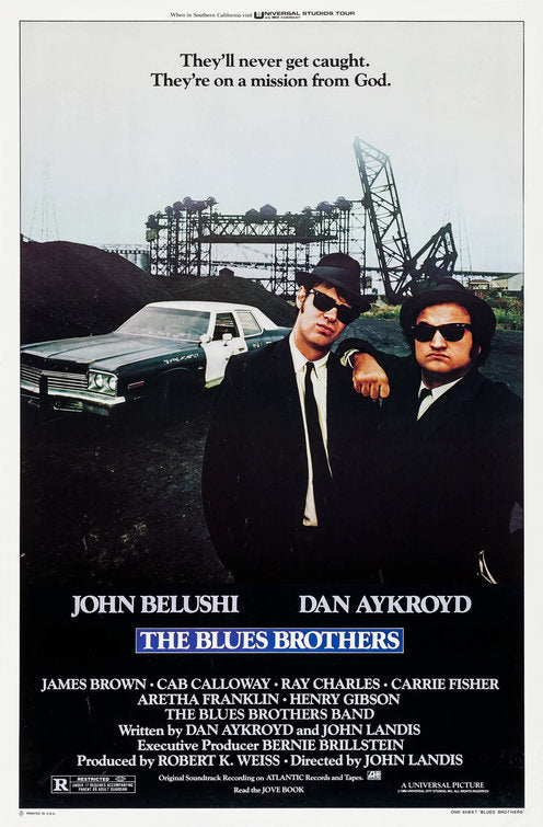 1000 piece jigsaw puzzle for the movie poster: The Blues Brothers (1980) ver1