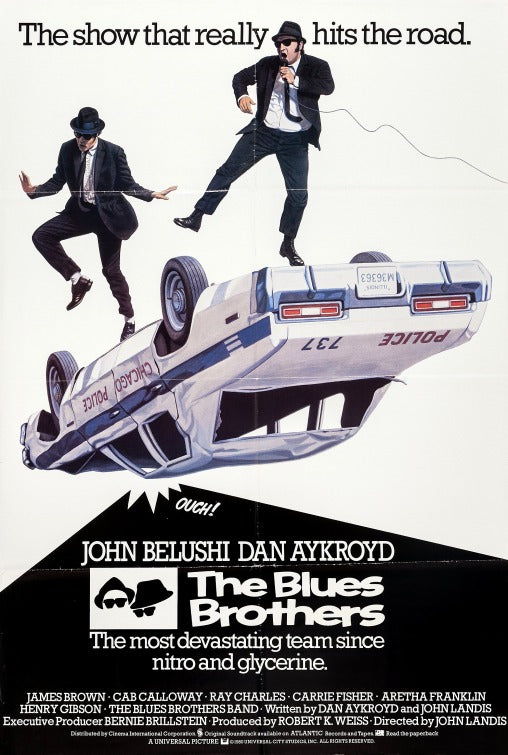 1000 piece jigsaw puzzle for the movie poster: The Blues Brothers (1980) ver2