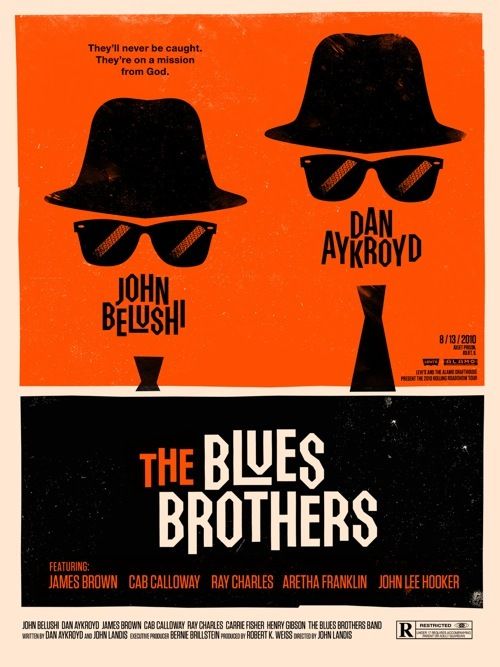1000 piece jigsaw puzzle for the movie poster: The Blues Brothers (1980) ver3