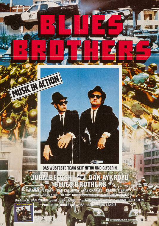 1000 piece jigsaw puzzle for the movie poster: The Blues Brothers (1980) ver4
