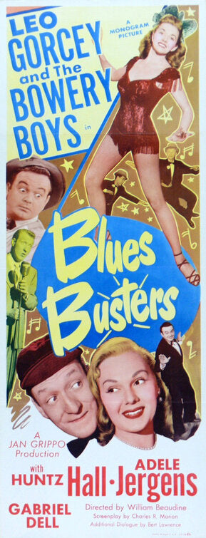 1000 piece jigsaw puzzle for the movie poster: Blues Busters (1950)