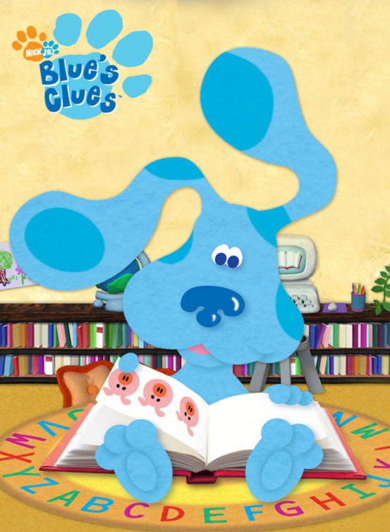 1000 piece jigsaw puzzle for tv poster: Blue's Clues