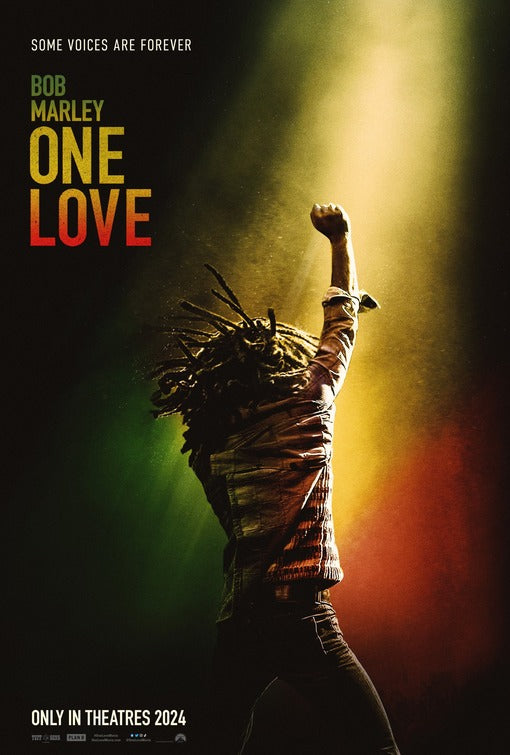 1000 piece jigsaw puzzle for the movie poster: Bob Marley: One Love (2024)