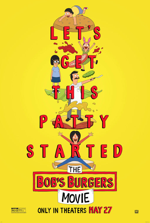 1000 piece jigsaw puzzle for the movie poster: The Bob's Burgers Movie (2022) ver2
