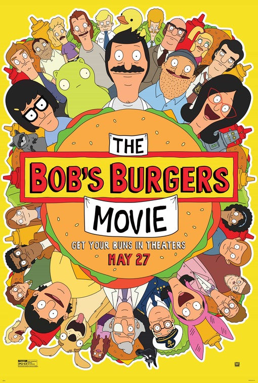 1000 piece jigsaw puzzle for the movie poster: The Bob's Burgers Movie (2022) ver3