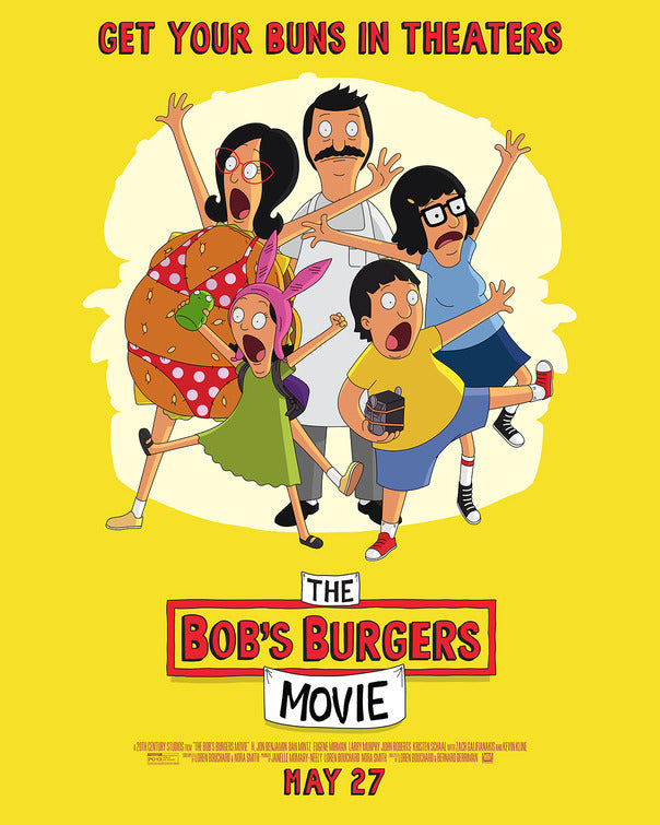 1000 piece jigsaw puzzle for the movie poster: The Bob's Burgers Movie (2022) ver4