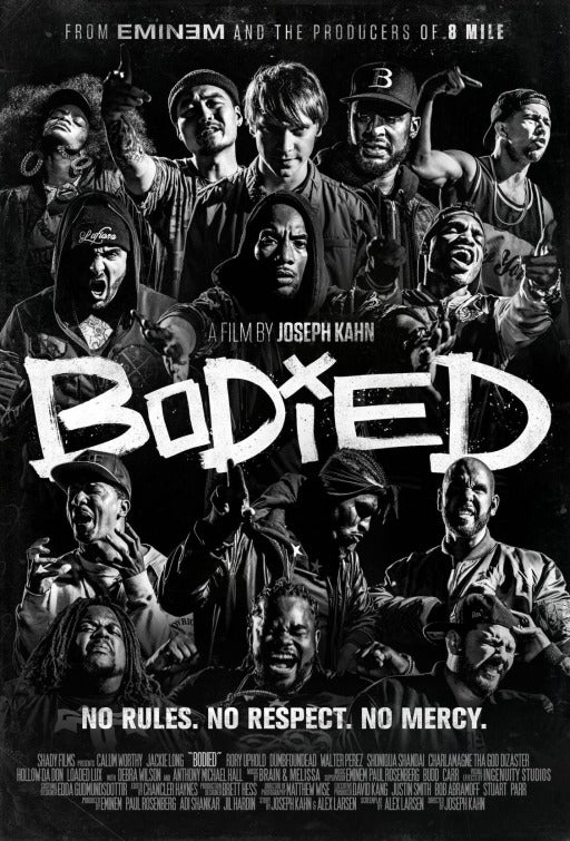 1000 piece jigsaw puzzle for the movie poster: Bodied (2018)