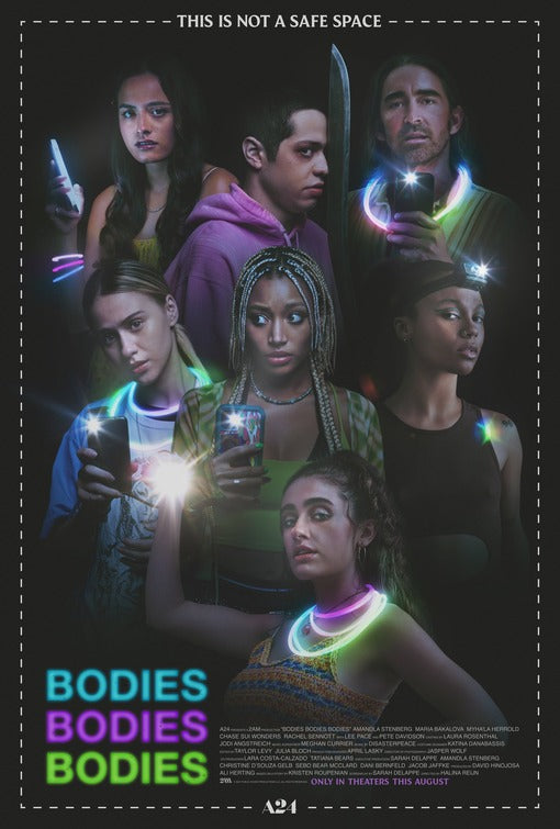 1000 piece jigsaw puzzle for the movie poster: Bodies Bodies Bodies (2022) ver2