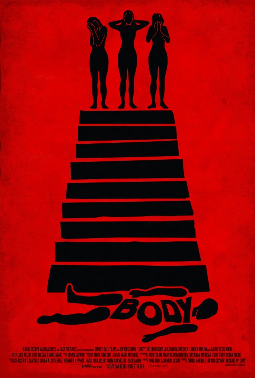 1000 piece jigsaw puzzle for the movie poster: Body (2015)