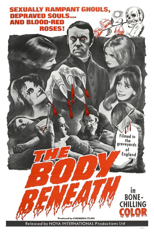 the movie poster: The Body Beneath (1970)
