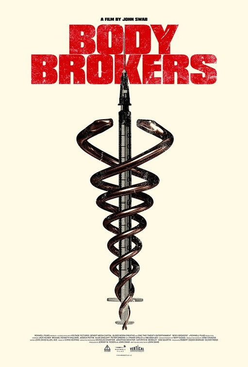1000 piece jigsaw puzzle for the movie poster: Body Brokers (2021)
