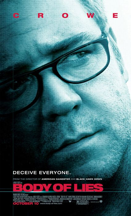 the movie poster: Body of Lies (2008) ver2