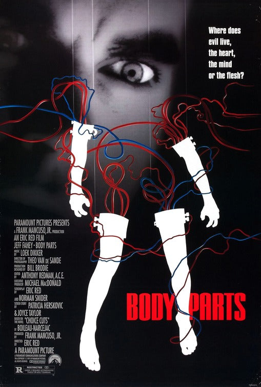 the movie poster: Body Parts (1991)