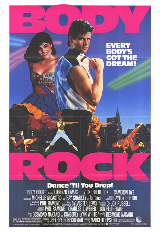 the movie poster: Body Rock (1984)