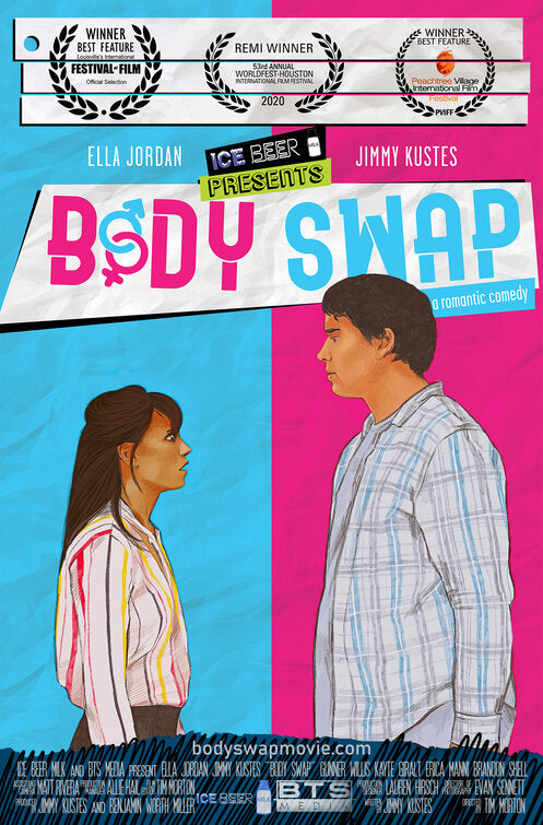 1000 piece jigsaw puzzle for the movie poster: Body Swap (2019) ver2