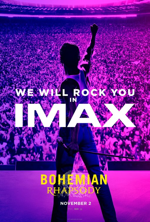 1000 piece jigsaw puzzle for the movie poster: Bohemian Rhapsody (2018) ver7
