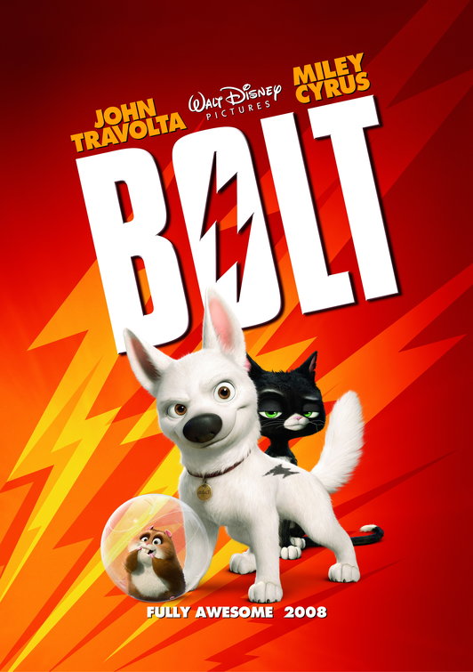 the movie poster: Bolt (2008) ver2