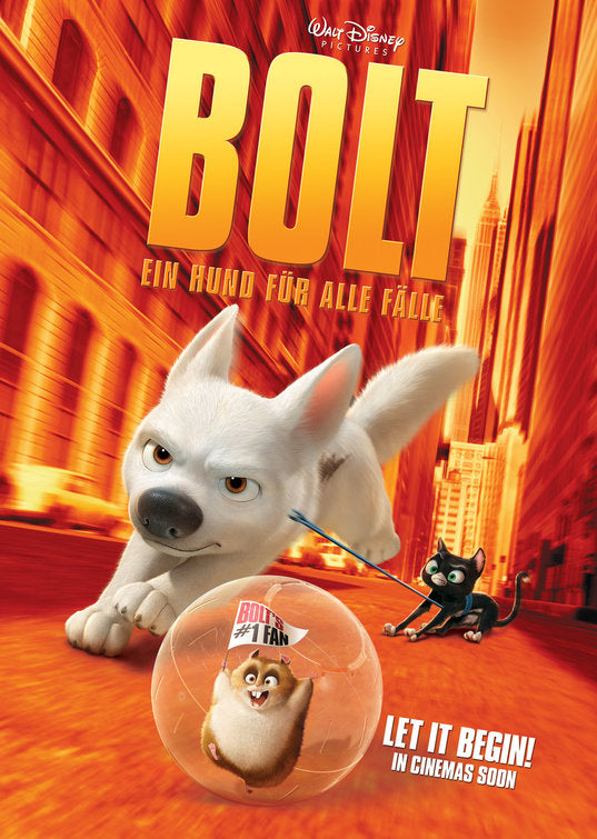 the movie poster: Bolt (2008) ver3