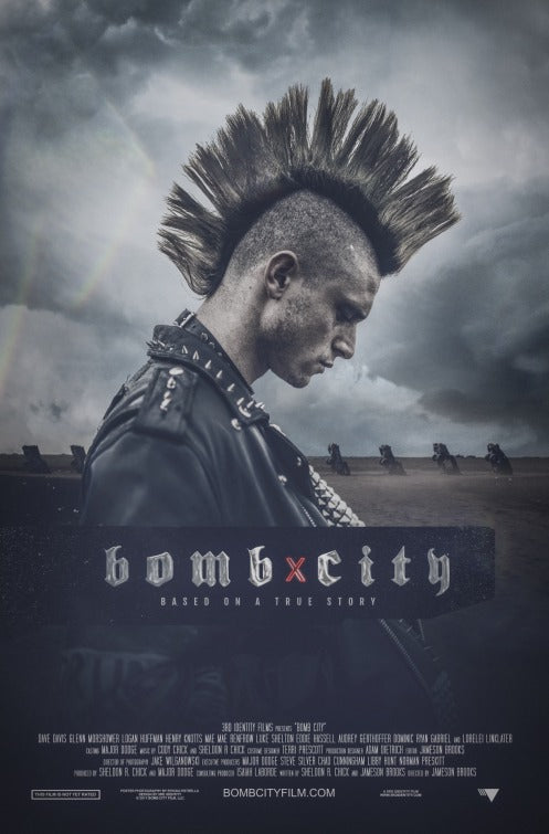 1000 piece jigsaw puzzle for the movie poster: Bomb City (2018)