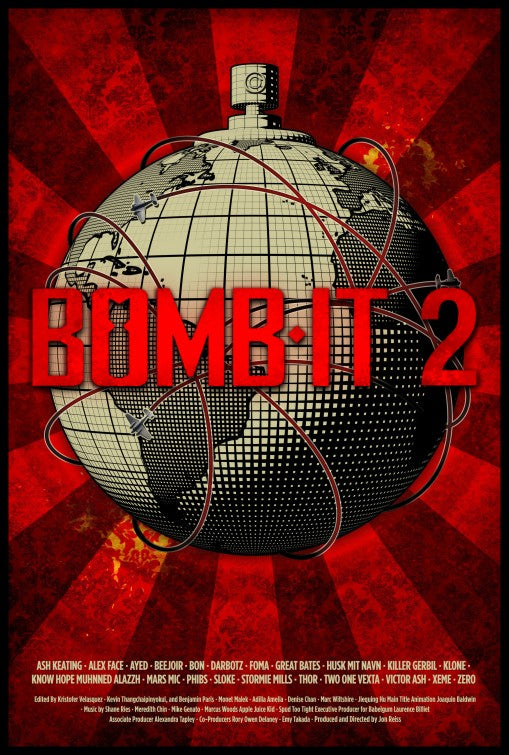 1000 piece jigsaw puzzle for the movie poster: Bomb It 2 (2010)