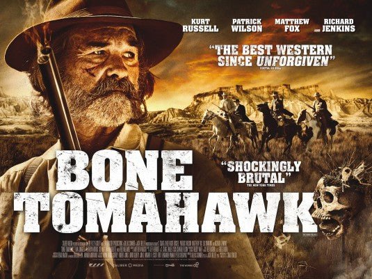 1000 piece jigsaw puzzle for the movie poster: Bone Tomahawk (2015) ver8