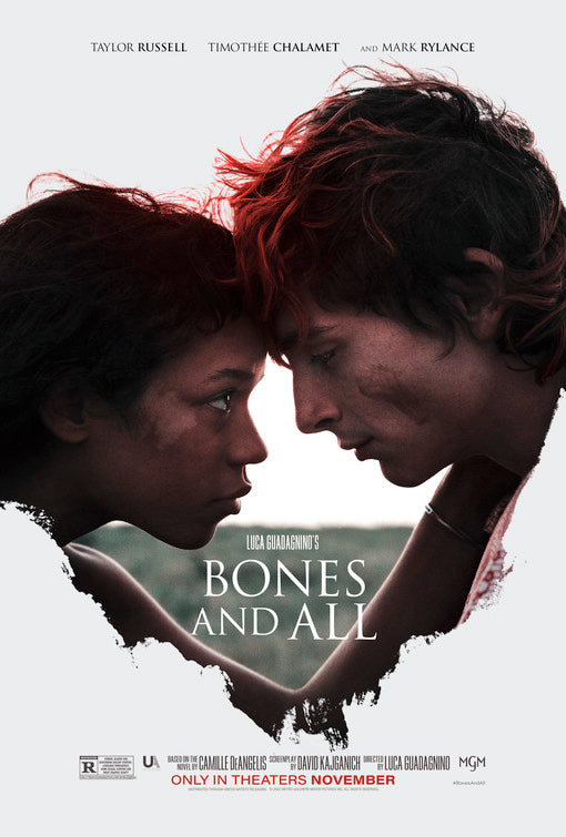 1000 piece jigsaw puzzle for the movie poster: Bones and All (2022) ver2