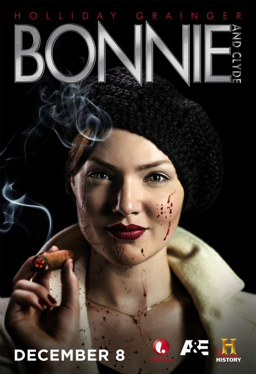 1000 piece jigsaw puzzle for tv poster: Bonnie and Clyde