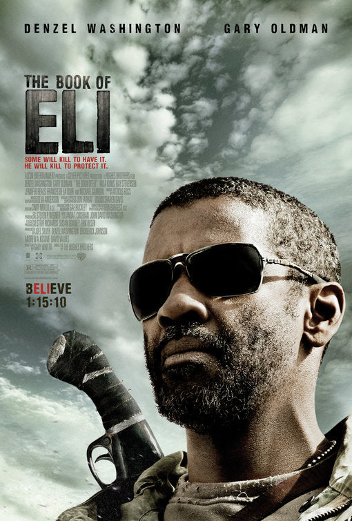 1000 piece jigsaw puzzle for the movie poster: The Book of Eli (2010)