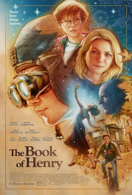1000 piece jigsaw puzzle for the movie poster: The Book of Henry (2017) ver2