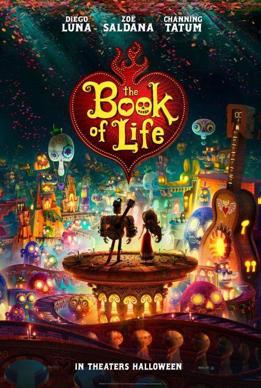 1000 piece jigsaw puzzle for the movie poster: Book of Life (2014)