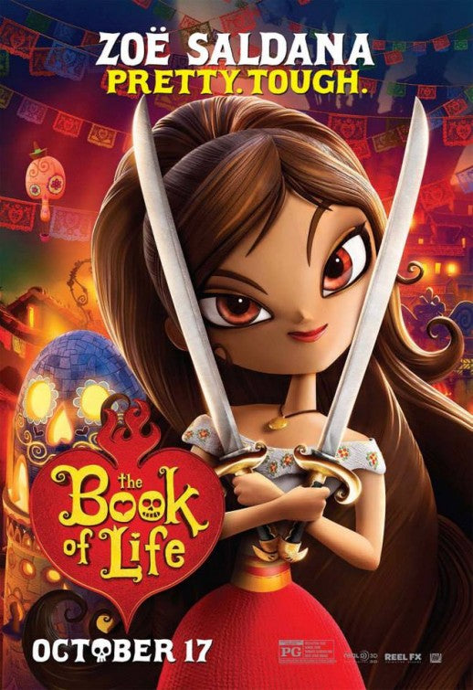 1000 piece jigsaw puzzle for the movie poster: Book of Life (2014) ver15