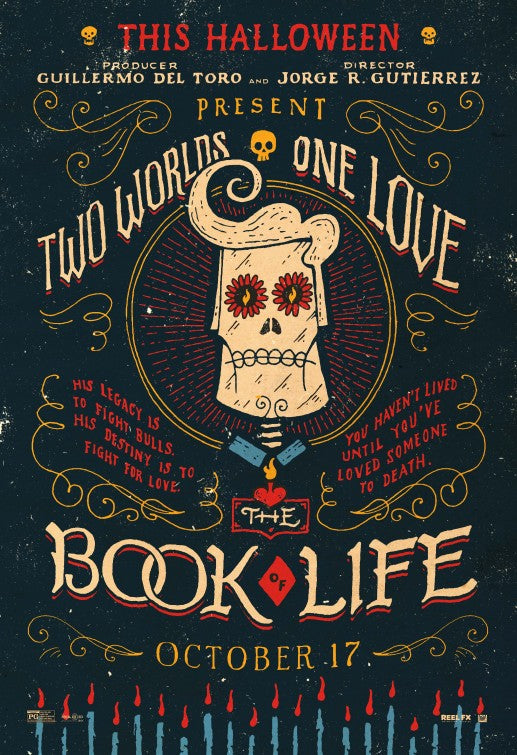 1000 piece jigsaw puzzle for the movie poster: Book of Life (2014) ver17