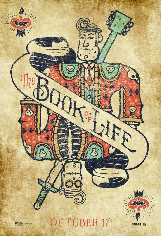 1000 piece jigsaw puzzle for the movie poster: Book of Life (2014) ver19