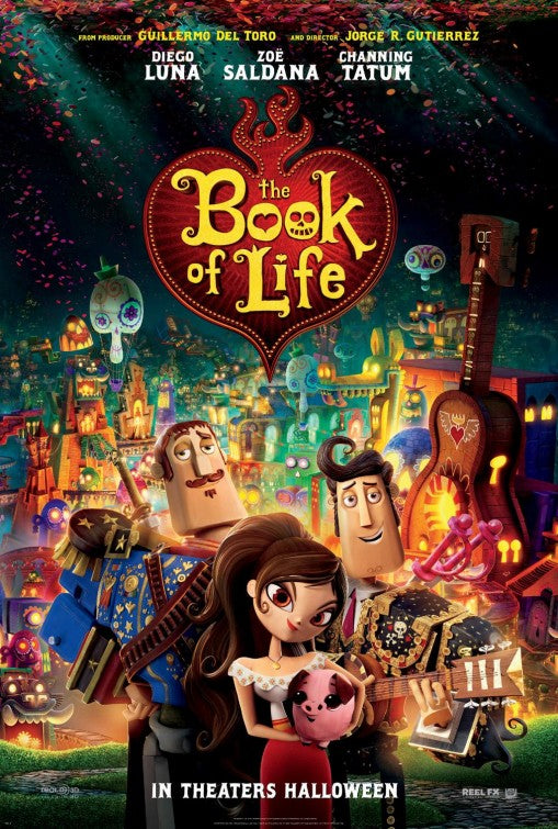 1000 piece jigsaw puzzle for the movie poster: Book of Life (2014) ver3