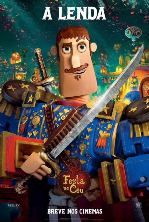 1000 piece jigsaw puzzle for the movie poster: Book of Life (2014) ver4