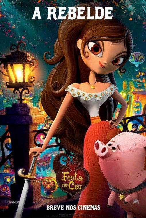 1000 piece jigsaw puzzle for the movie poster: Book of Life (2014) ver6
