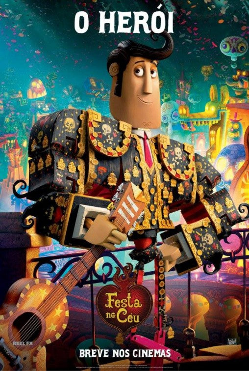 1000 piece jigsaw puzzle for the movie poster: Book of Life (2014) ver8