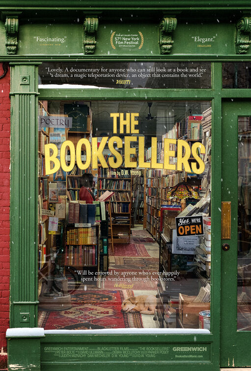 1000 piece jigsaw puzzle for the movie poster: The Booksellers (2020)
