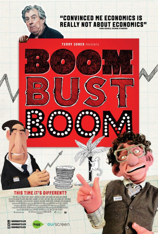 1000 piece jigsaw puzzle for the movie poster: Boom Bust Boom (2016)