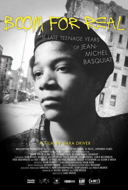 1000 piece jigsaw puzzle for the movie poster: Boom for Real: The Late Teenage Years of Jean-Michel Basquiat (2018)